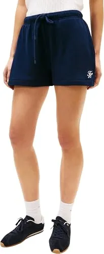 Tommy Hilfiger pantaloncini sportivi donna blu navy