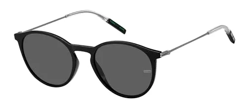 Tommy Jeans TJ 0057/S Occhiali da Sole Unisex Bio-Acetato Neri