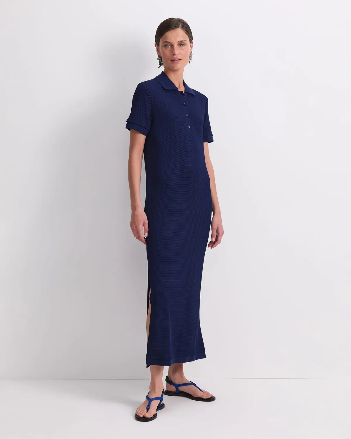 Sportscraft Rubino Polo abito midi viscosa donna