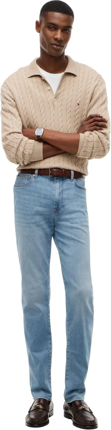 Tommy Hilfiger Bleeker jeans uomo slim lavaggio medio 34W/32L