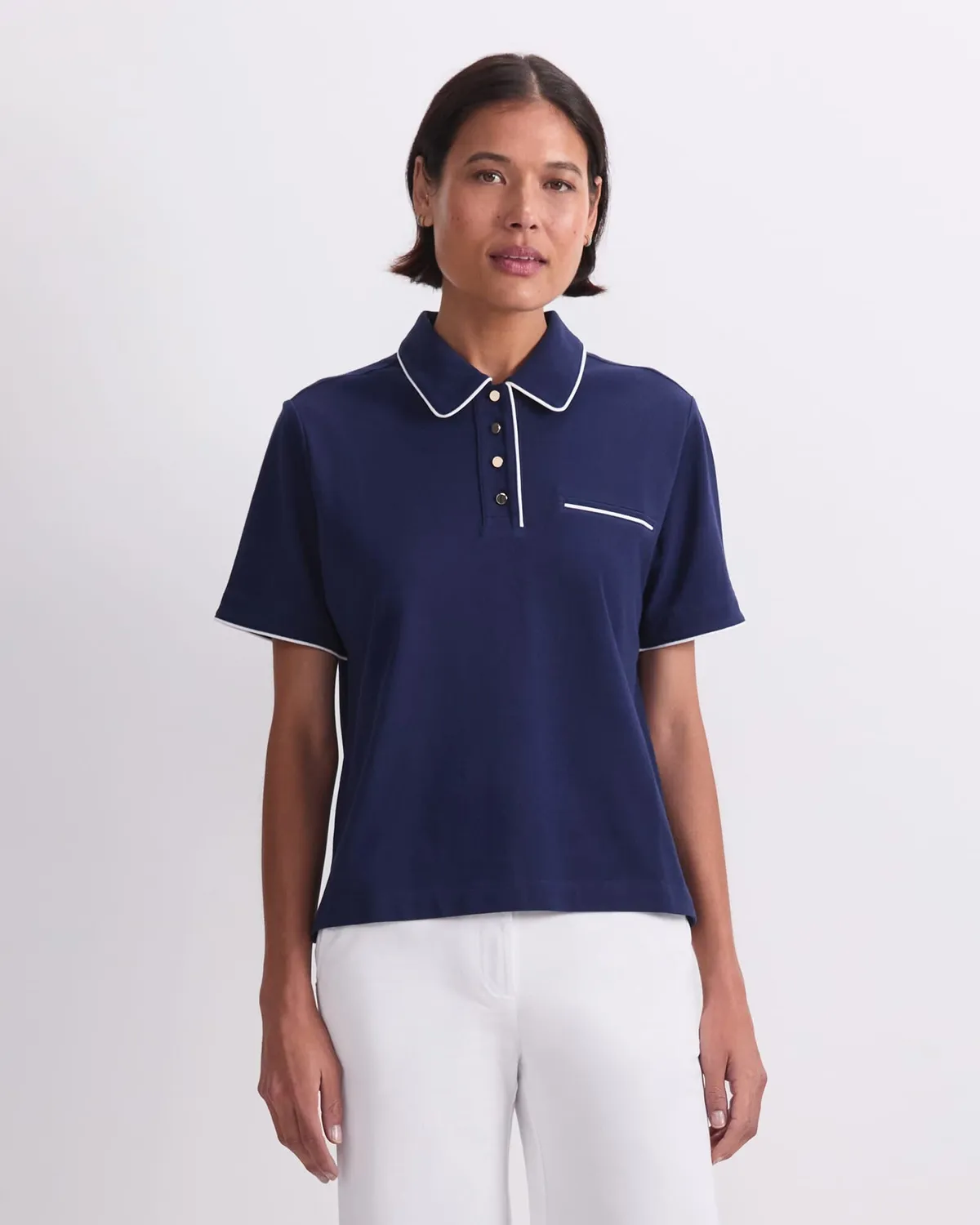 Sportscraft Tara polo donna in piquet cotone