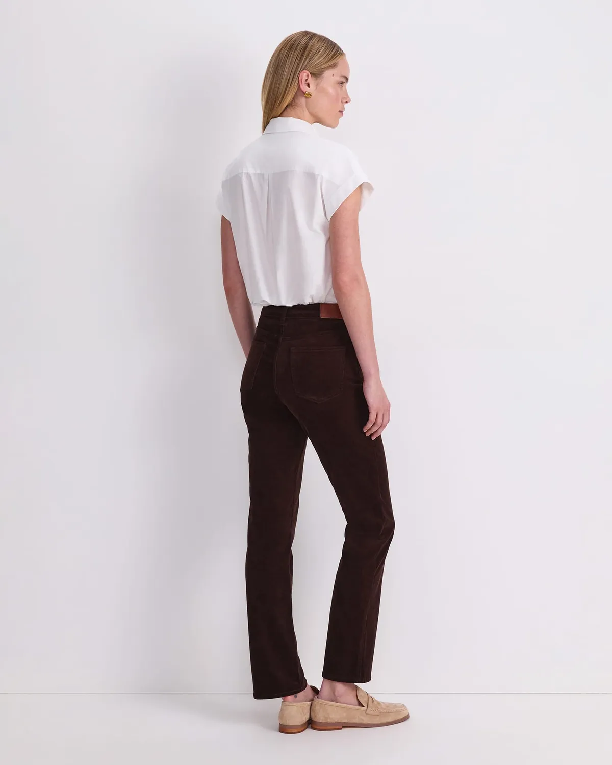 Sportscraft Cleo Straight Cord jean velluto a coste elasticizzato