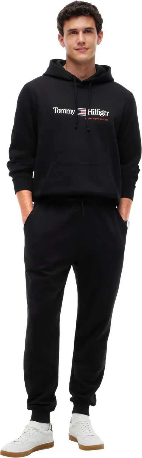 Tommy Hilfiger RWB Graphic MW0MW44935 felpa uomo M nera cappuccio