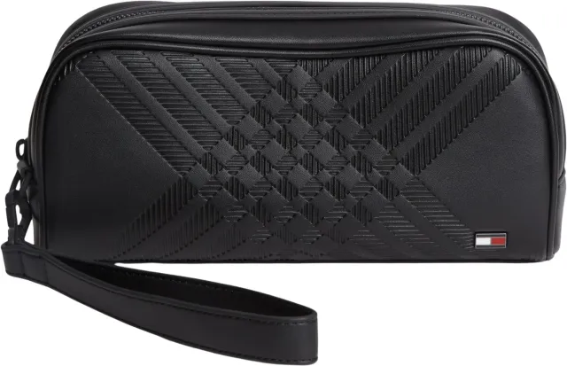 Tommy Hilfiger TH Corp AM0AM14765 beauty case nero uomo