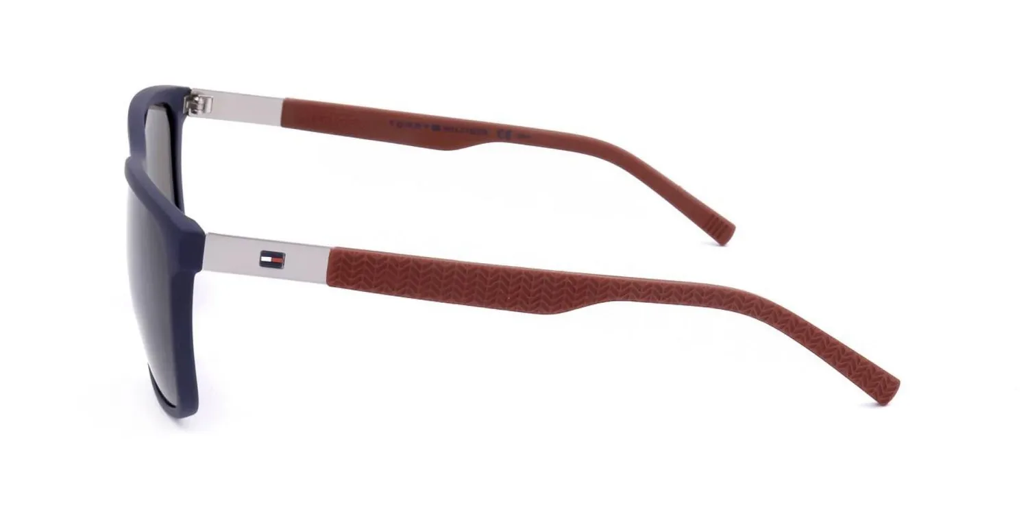 Tommy Hilfiger occhiali da sole uomo sporty scuro