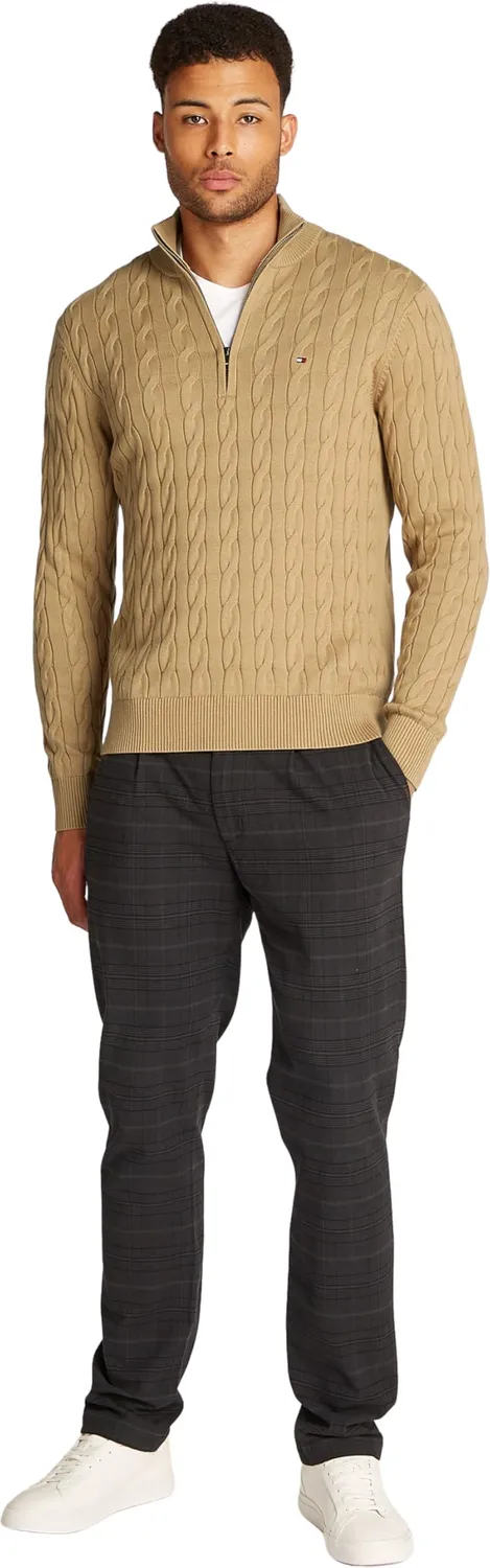 Tommy Hilfiger MW0MW36532 maglione mezza zip M cotone