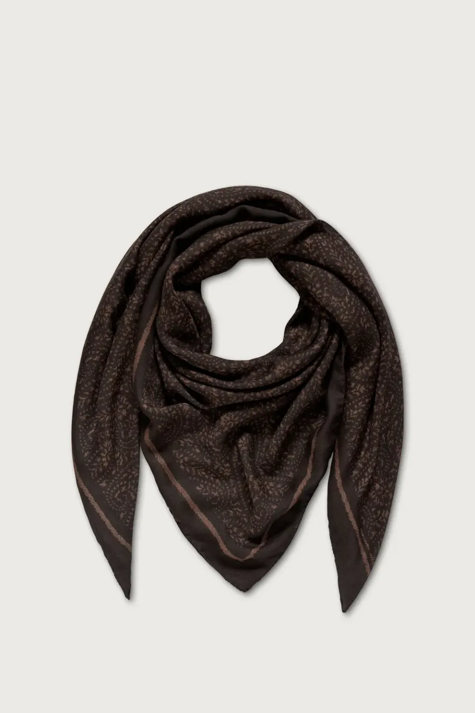 Massimo Alba Stole stola cashmere chicory coffee