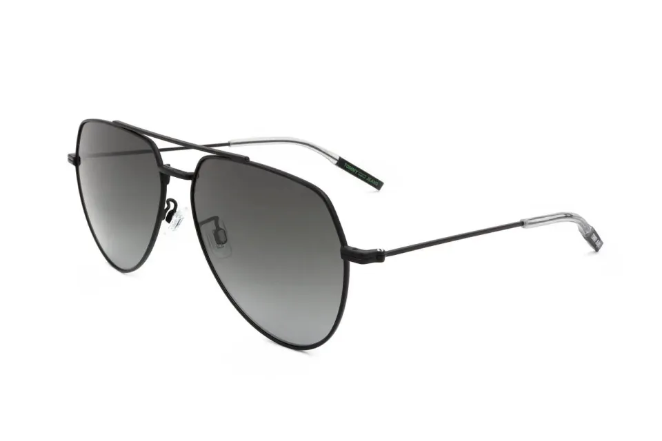 Tommy Hilfiger TJ 0064/F/S occhiali da sole nero opaco 60 uomo
