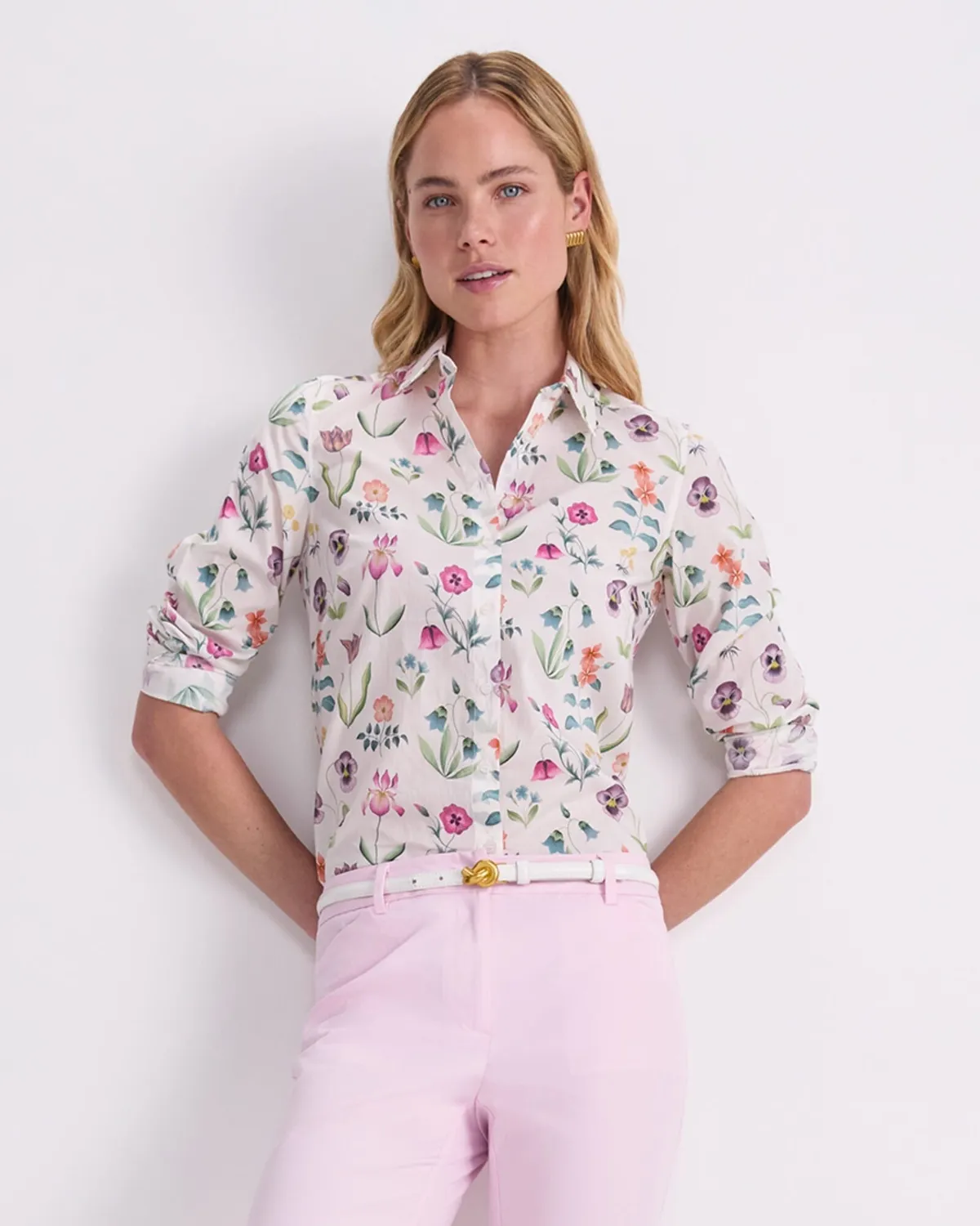 Sportscraft Floral Majesty camicia donna cotone Liberty