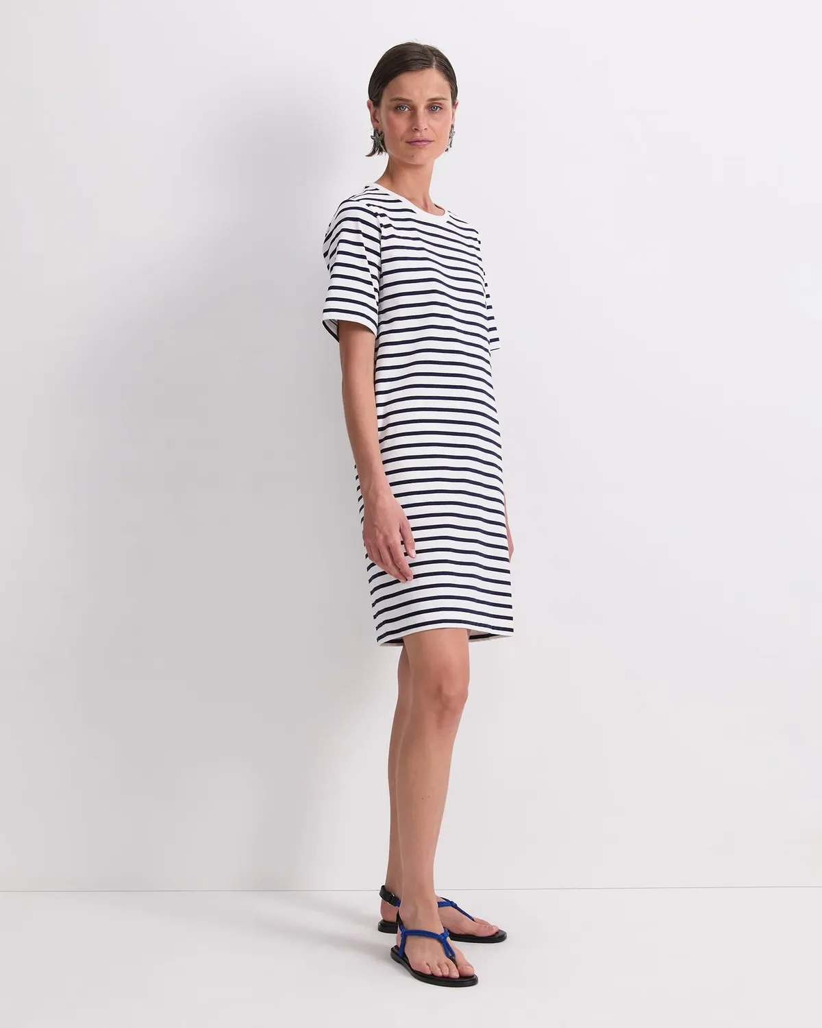 Sportscraft Stripe Shopper Vestito mini cotone righe