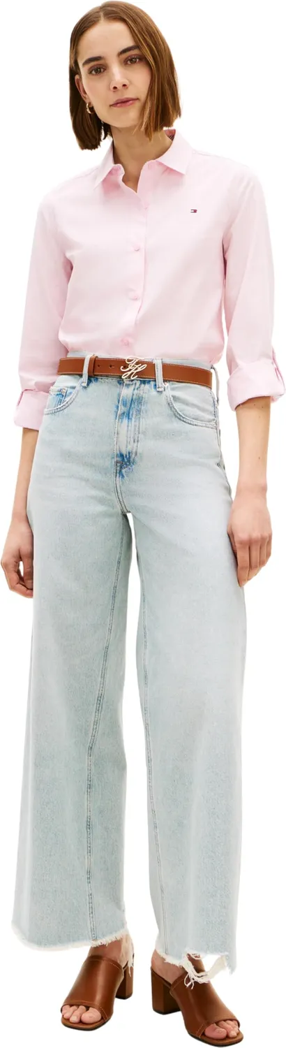 Tommy Hilfiger DNM Eve 70's Wide Leg jeans donna 30W/30L vita alta