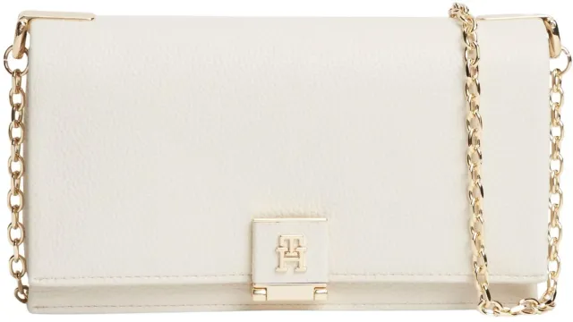 Tommy Hilfiger TH Her Chain Crossover borsa donna beige