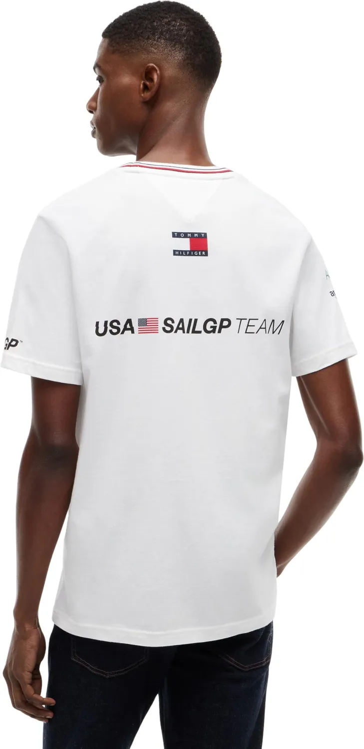 Tommy Hilfiger US SailGP Replica MW0MW44690 maglietta uomo L cotone