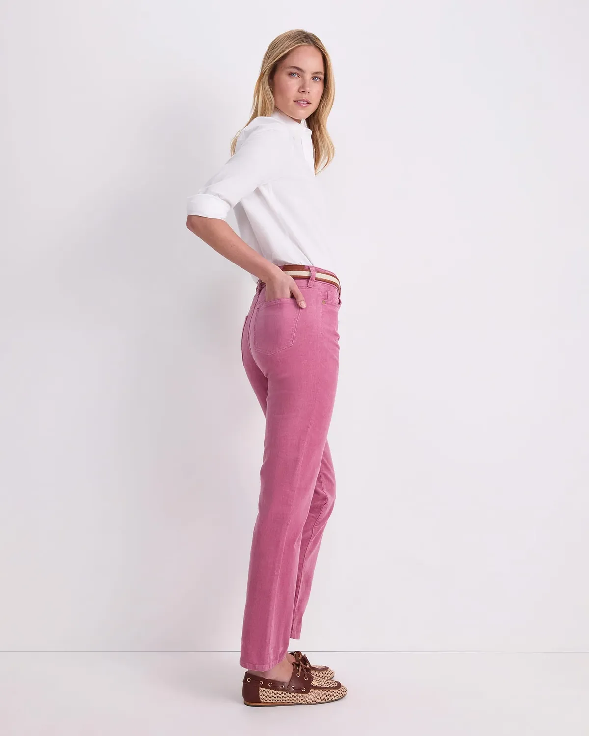 Sportscraft Cleo Straight Cord Jean jeans donna velluto