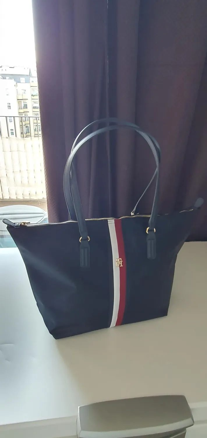 Tommy Hilfiger Poppy Borsa Tote Donna con Zip
