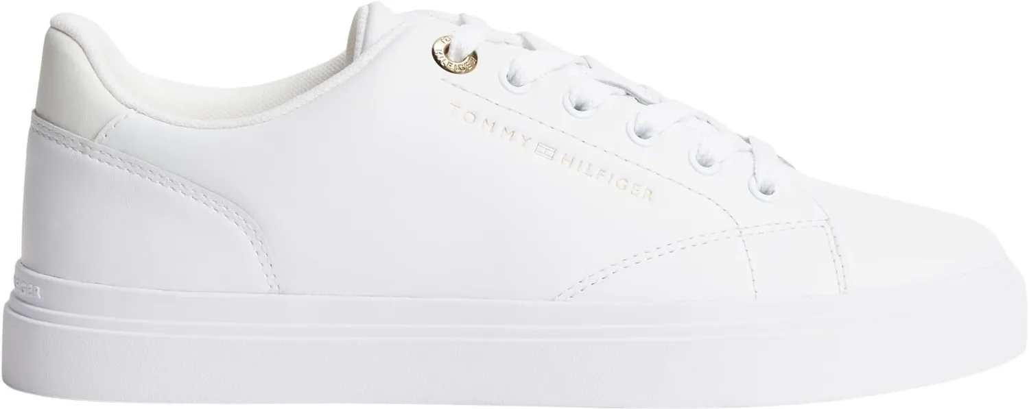 Tommy Hilfiger TH Feminine Cupsole FW0FW09105 sneakers pelle bianche