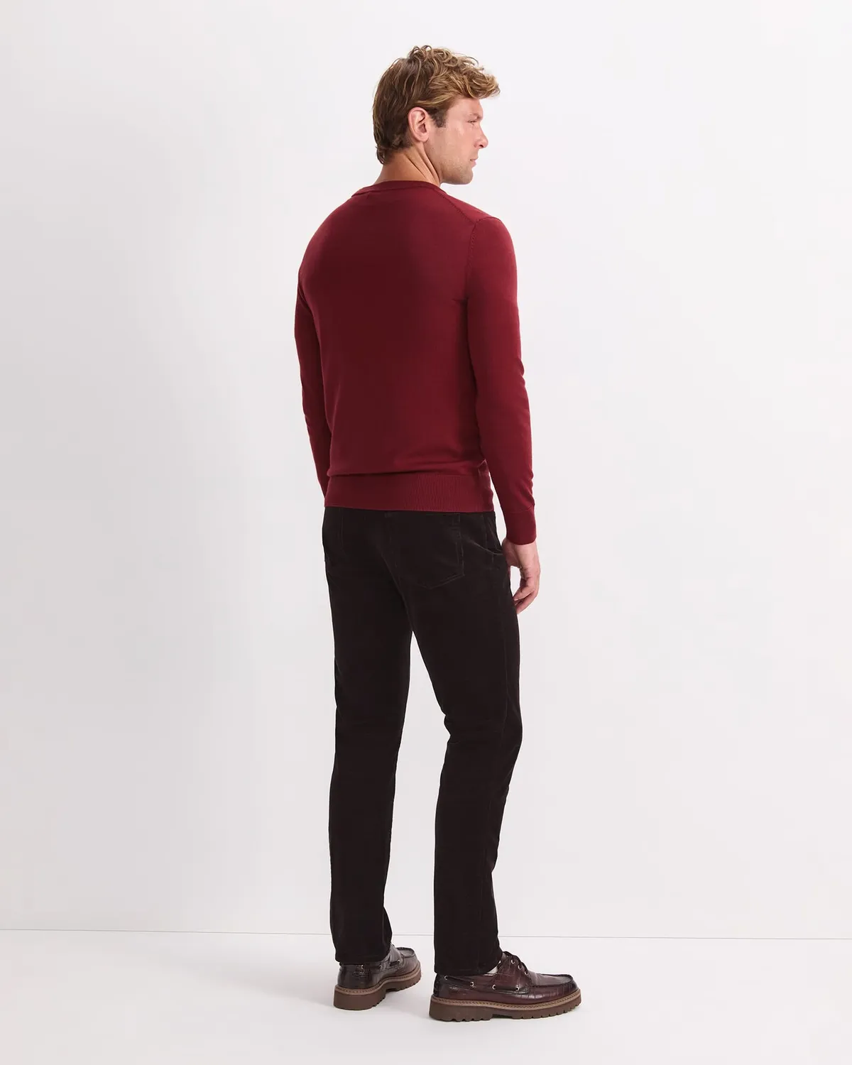 Sportscraft Merino maglione girocollo lana