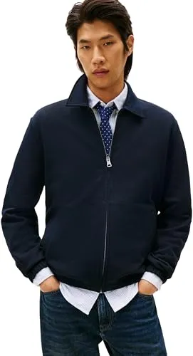 Tommy Hilfiger Essential Terry Ivy MW0MW41767 felpa zip uomo M