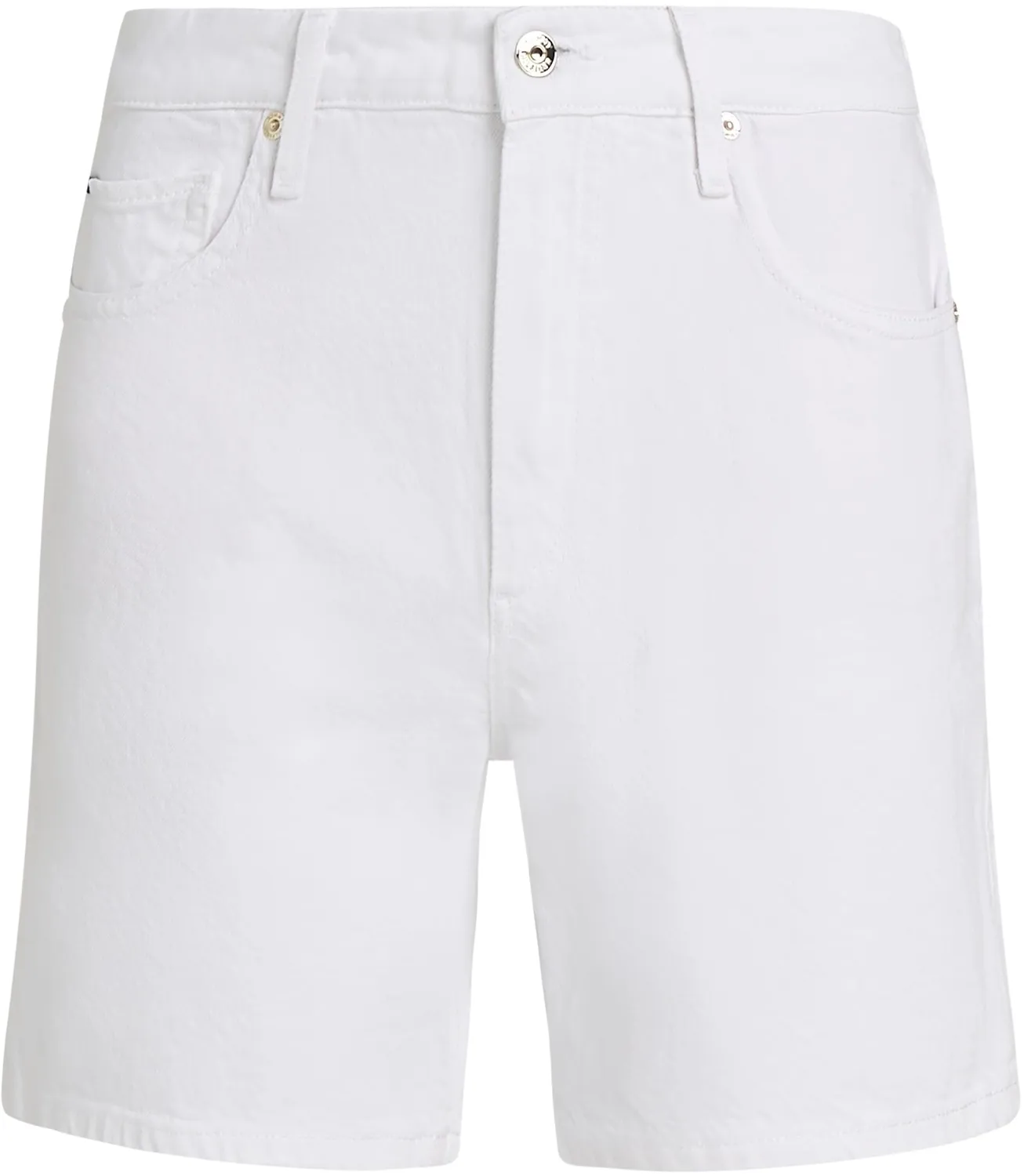 Tommy Hilfiger DNM Straight Short RW White shorts donna 30W