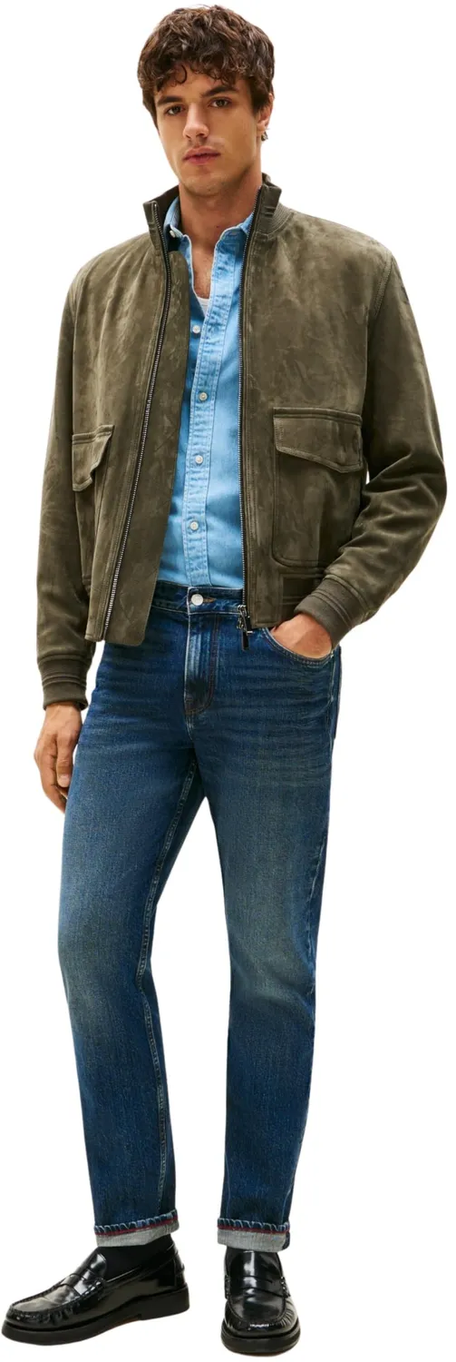 Tommy Hilfiger Denton MW0MW40353 jeans dritti Kells Blue