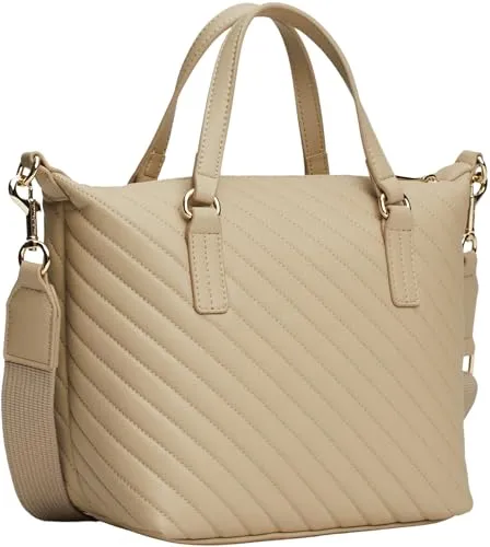 Tommy Hilfiger Poppy Reform Piccola Borsa Tote Beige