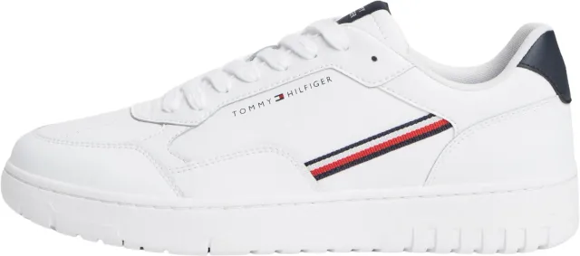 Tommy Hilfiger Basket FM0FM06091 sneakers uomo basse strisce
