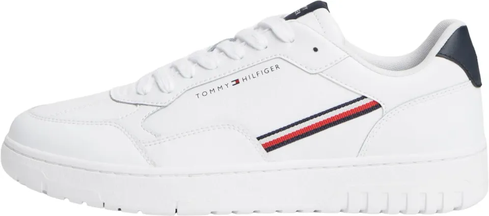 Tommy Hilfiger Basket FM0FM06091 sneakers uomo basse strisce
