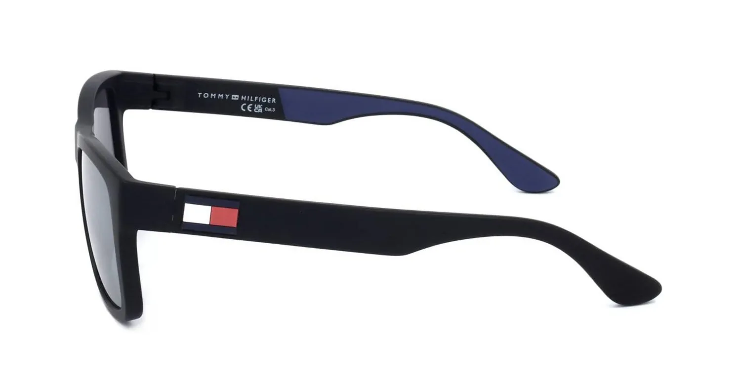 Tommy Hilfiger Adaptive TH 1556/S occhiali sole uomo nero blu