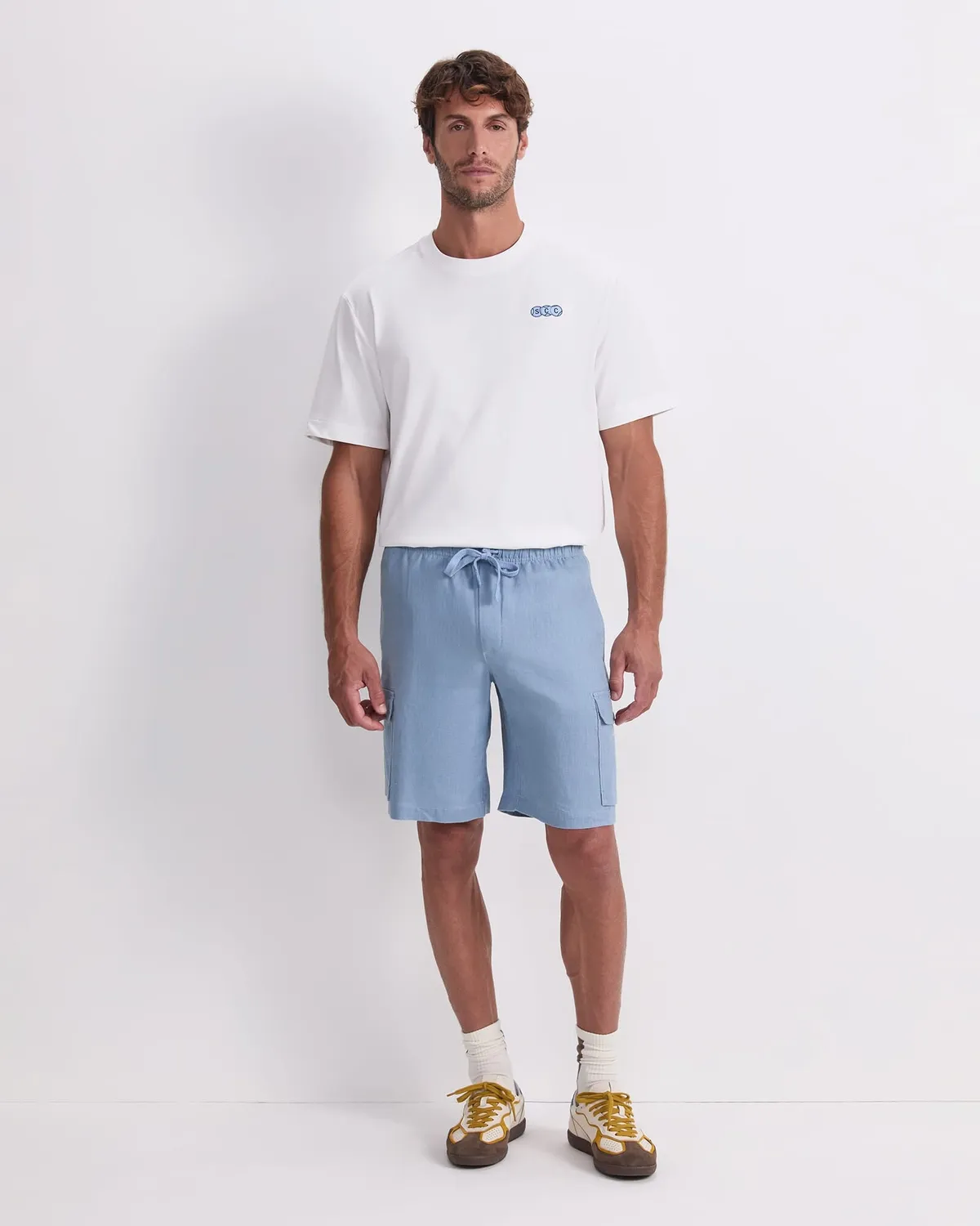 Sportscraft Caffery shorts cargo lino unisex