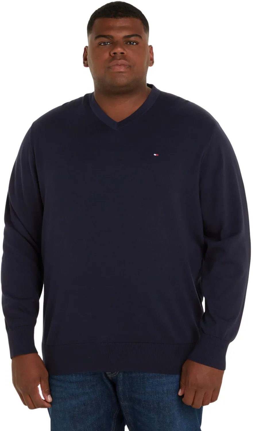 Tommy Hilfiger maglione uomo Desert Sky taglie forti