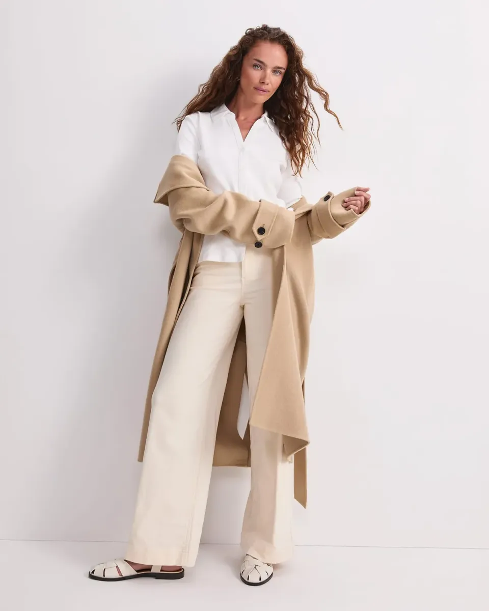 Sportscraft Catherine Rib Camicia Donna Costina Elasticizzata