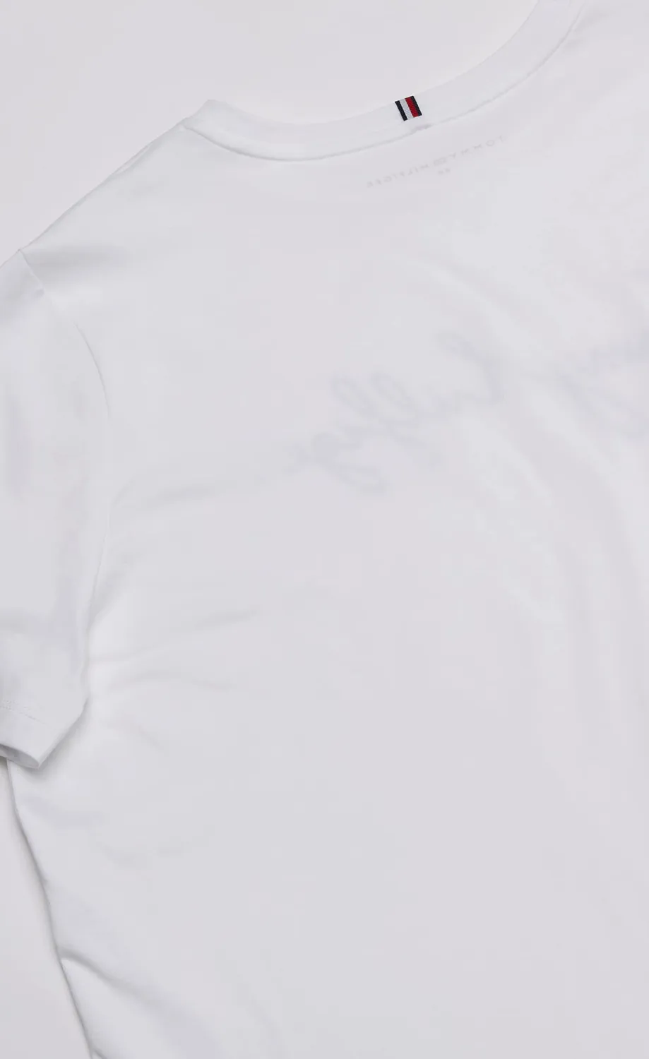 Tommy Hilfiger t-shirt donna scollo rotondo cotone