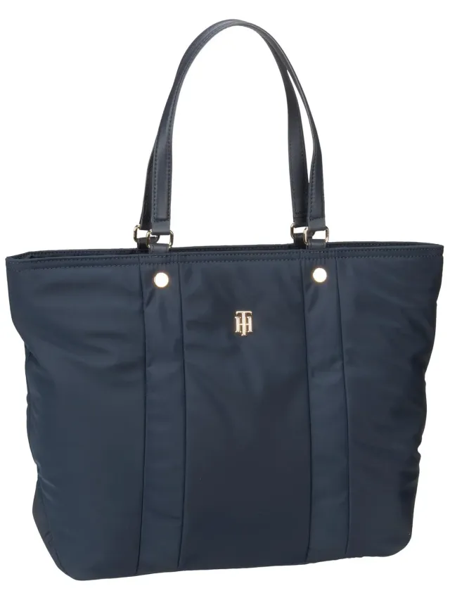 Tommy Hilfiger My Tommy Tote Borsa Donna Blu Zip