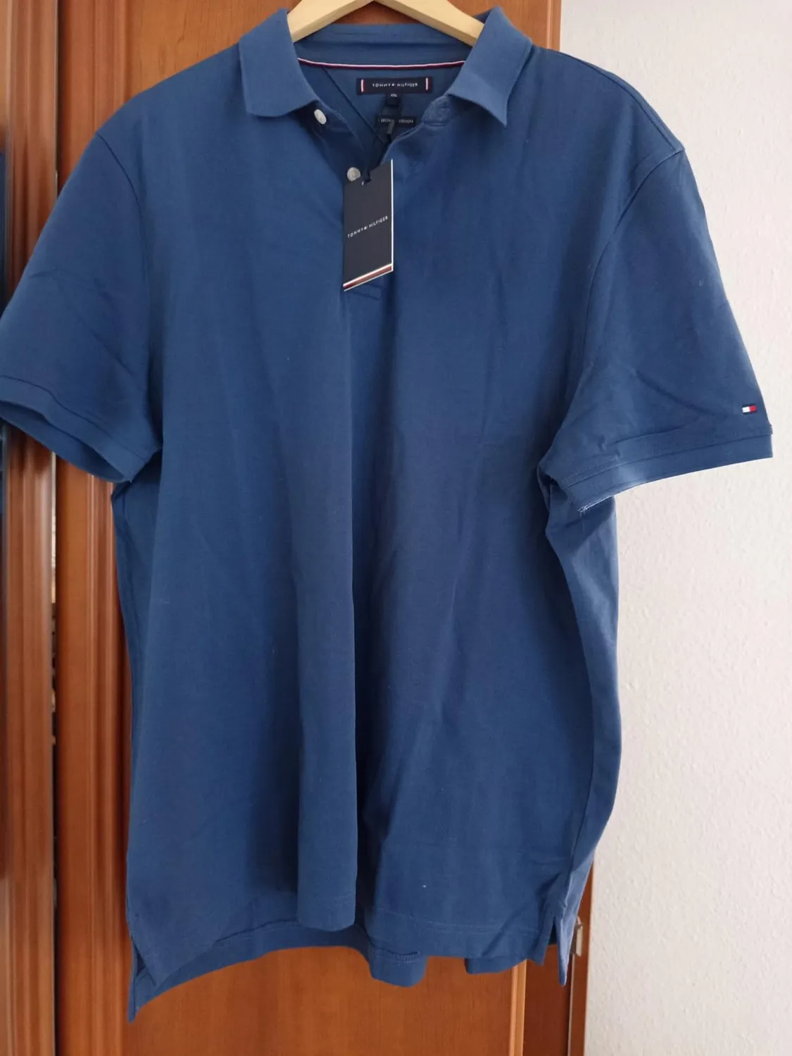 Tommy Hilfiger Hidden Placket Reg Polo MW0MW41513 polo uomo nero