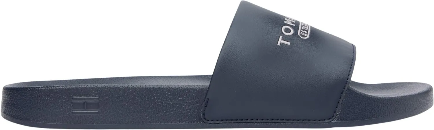 Tommy Hilfiger Raised Pool Slide Ciabatte Uomo 44 EU nere