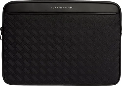 Tommy Hilfiger AM0AM14842 custodia pc nero monogramma