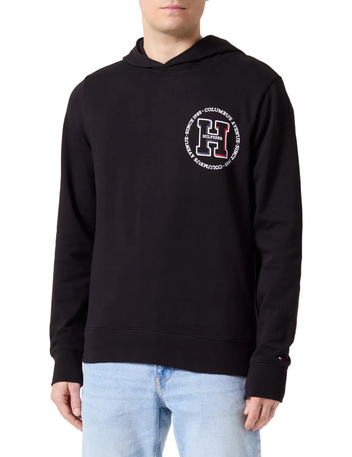 Tommy Hilfiger Felpa con Cappuccio Uomo Primary Red felpa rossa
