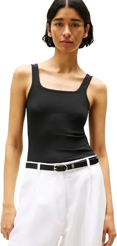 Tommy Hilfiger Canotta Slim a Costine Taglia M