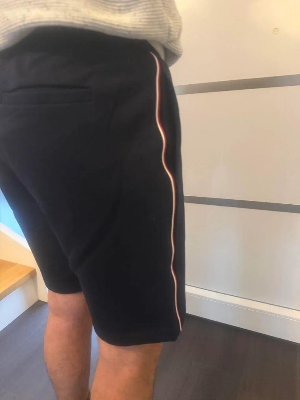 Tommy Hilfiger Global Stripe MW0MW42883 shorts uomo