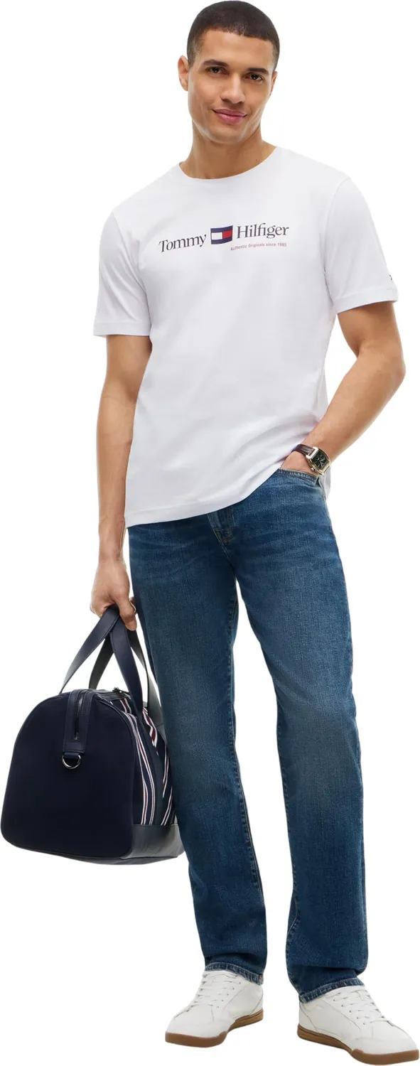 Tommy Hilfiger Brand Love MW0MW44875 t-shirt rossa grafica