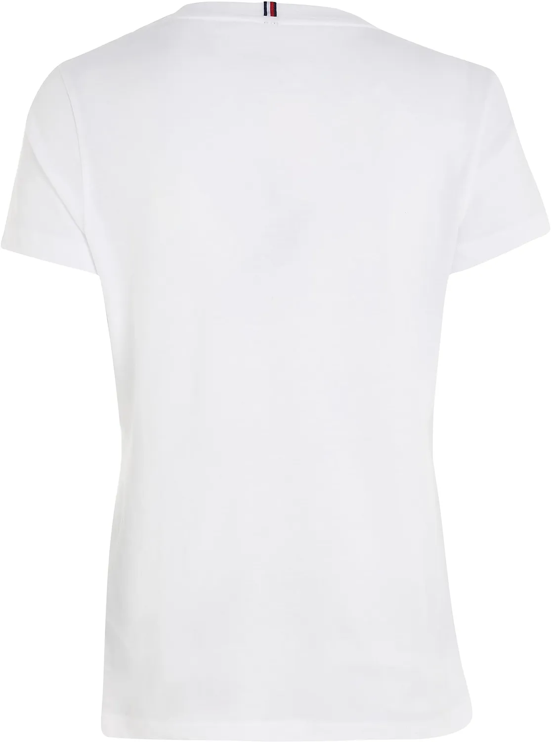 Tommy Hilfiger Heritage t-shirt donna scollo a V cotone