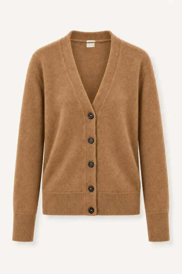 Massimo Alba Hope cardigan donna cannella cashmere