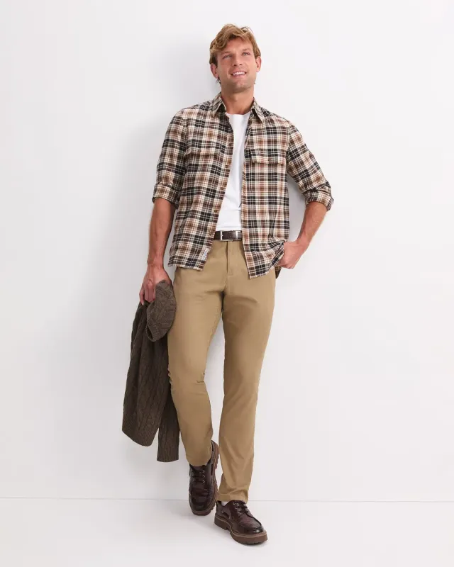 Sportscraft Xavier 208120 camicia flanella uomo cotone