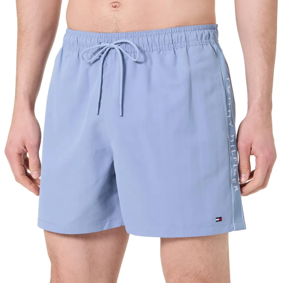 Tommy Hilfiger Drawstring Tape costume mare uomo rosso coulisse