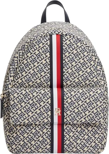 Tommy Hilfiger TH Jacquard Ess AW0AW19288 zaino donna blu