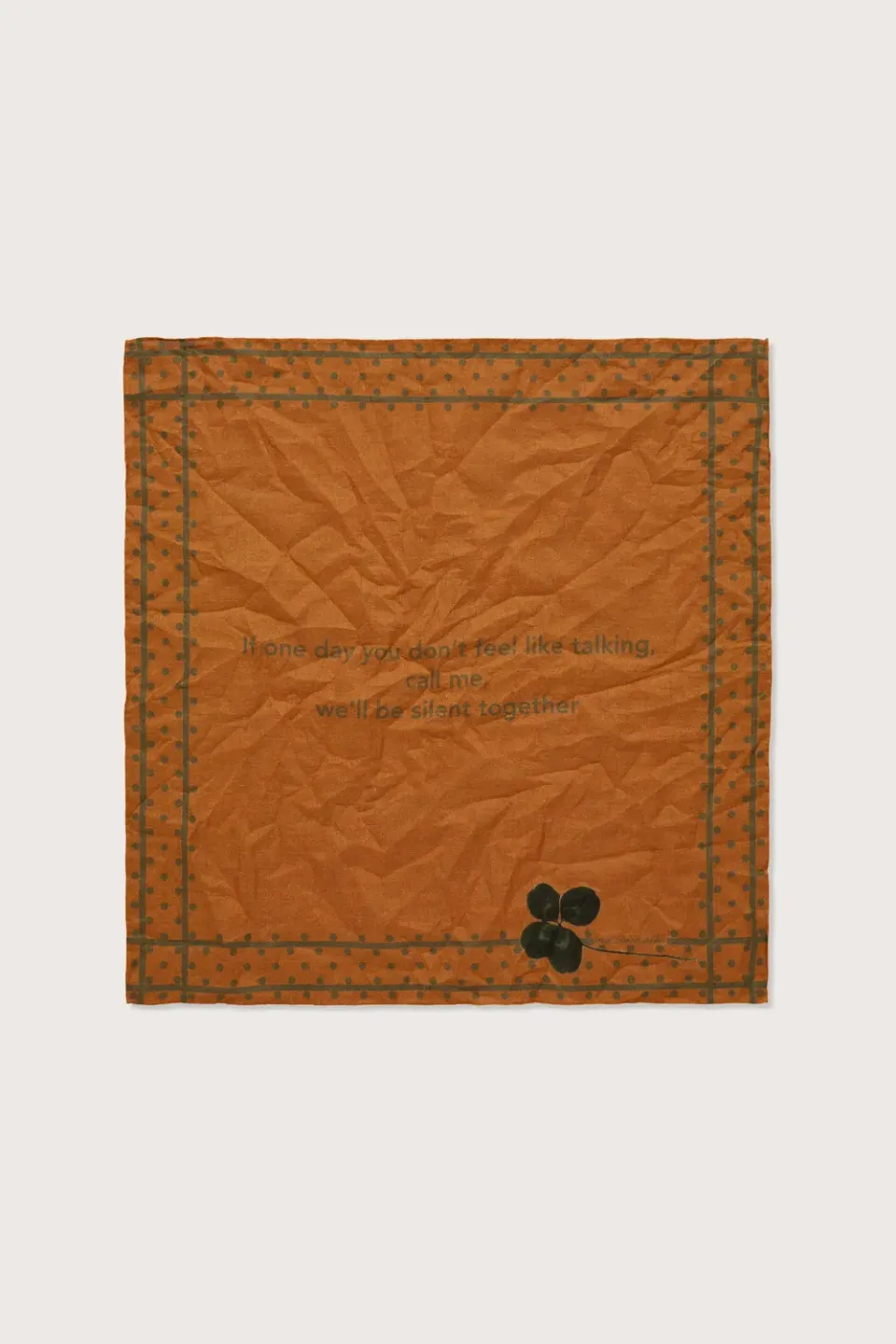 Massimo Alba Hanky1 fazzoletto cotone militare taglia unica
