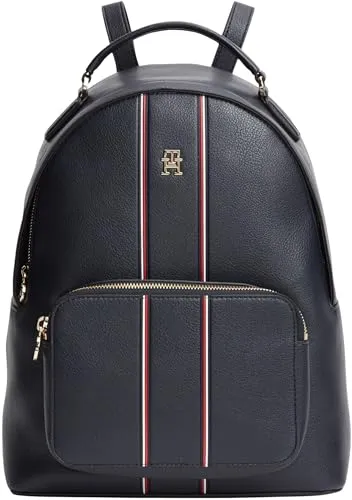 Tommy Hilfiger Daily zaino donna Space Blue tasca zip