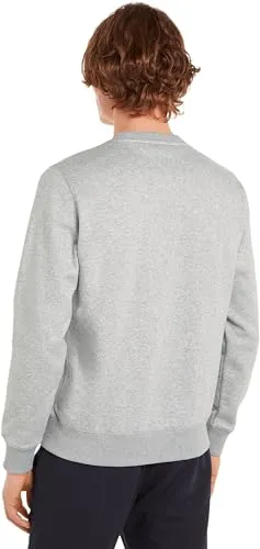 Tommy Hilfiger felpa uomo girocollo grigio chiaro XXL