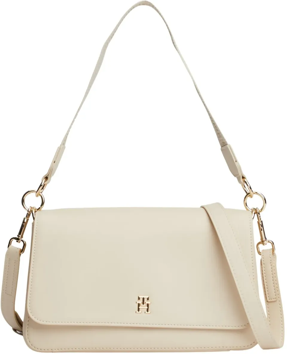 Tommy Hilfiger Shoulder Crossover borsa donna tracolla nero