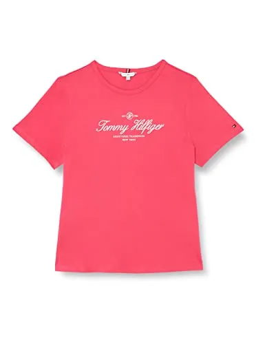 Tommy Hilfiger t-shirt donna scollo rotondo maniche corte cotone